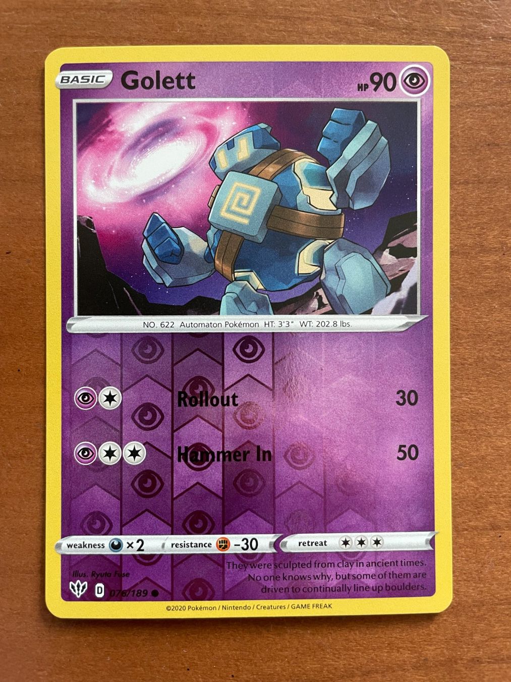 Pokémon Sammelbilder & Trading cards: Pokemon Golett Holo (Versand gratis) – Neu (gemäss Beschreibung) aus Chur von Angerson