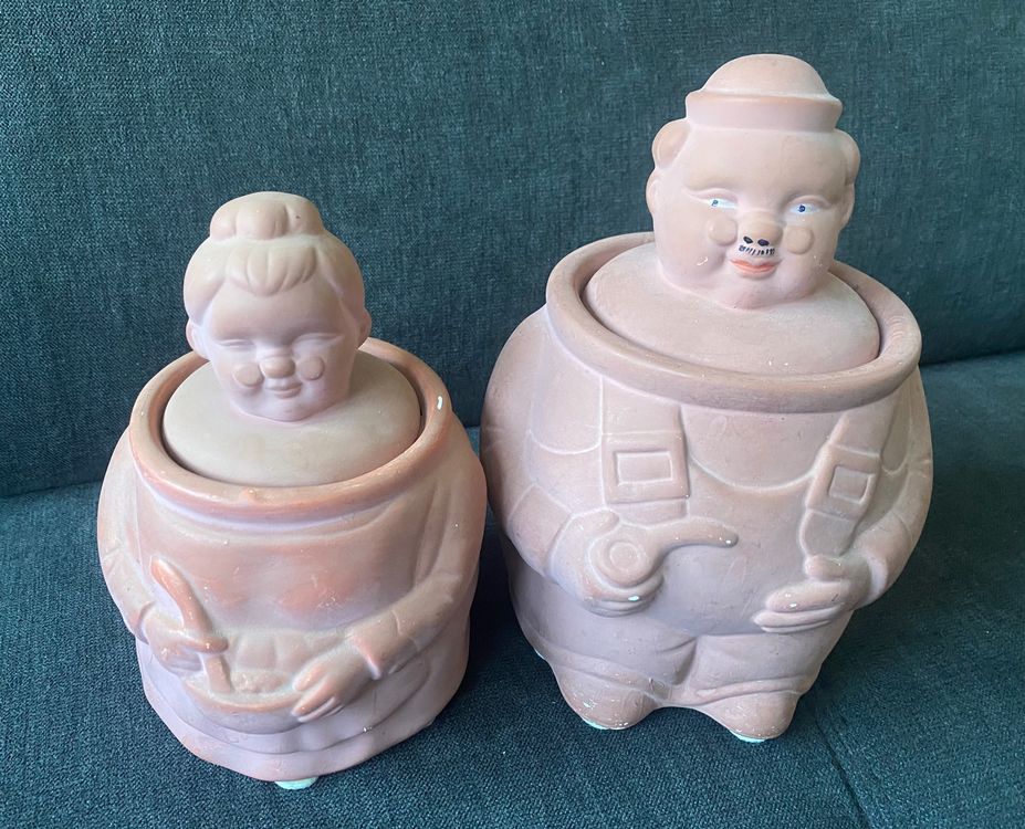 Knoblauch und Zwiebeln Ton Behälter Kaufen auf Ricardo