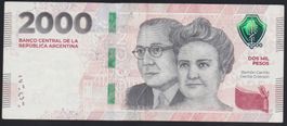 Argentinien 2000 Pesos 2023