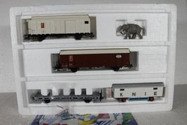 Märklin 4898 SBB Güterwagen Set Circus Knie HO