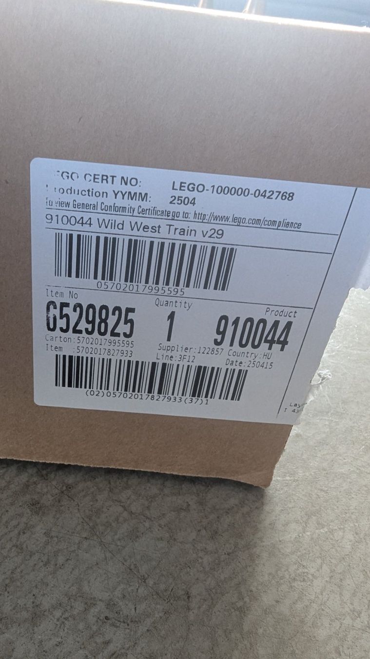 Lego Kit di costruzioni: LEGO BrickLink 910044 - Wild West Train - NEUF et SCELLÉ – Nuovo e nell'imballaggio originale da Flanthey venduto da ab29 3