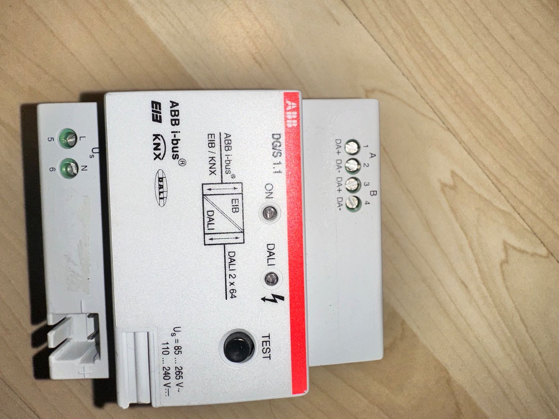 ABB Componenti elettronici: ABB KNX DG/S 1.1 Dali 2x64 – Usato da niederhasli venduto da rami016 1