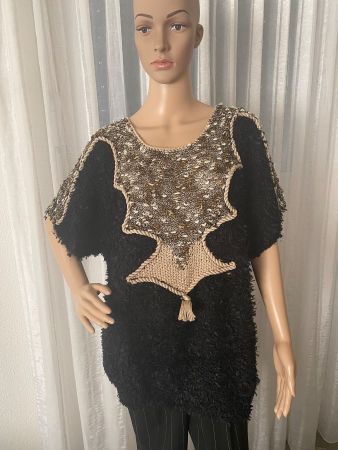 Perfekter Auftritt - UNIKAT - HAND MADE Strickpulli, M/L