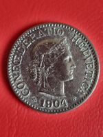 10 RAPPEN SCHWEIZ - JAHR 1904 - VORZ. SELTEN - VK. 70.-