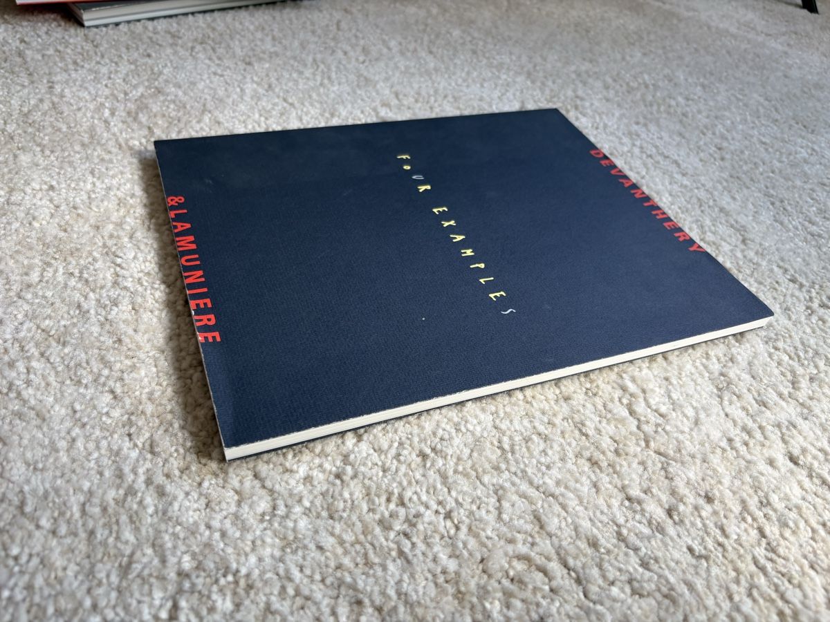 Bücher: DEVANTHERY FOUR EXAMPLES & LAMUNIERE Buch – Gebraucht aus Kriens von aloha19 1