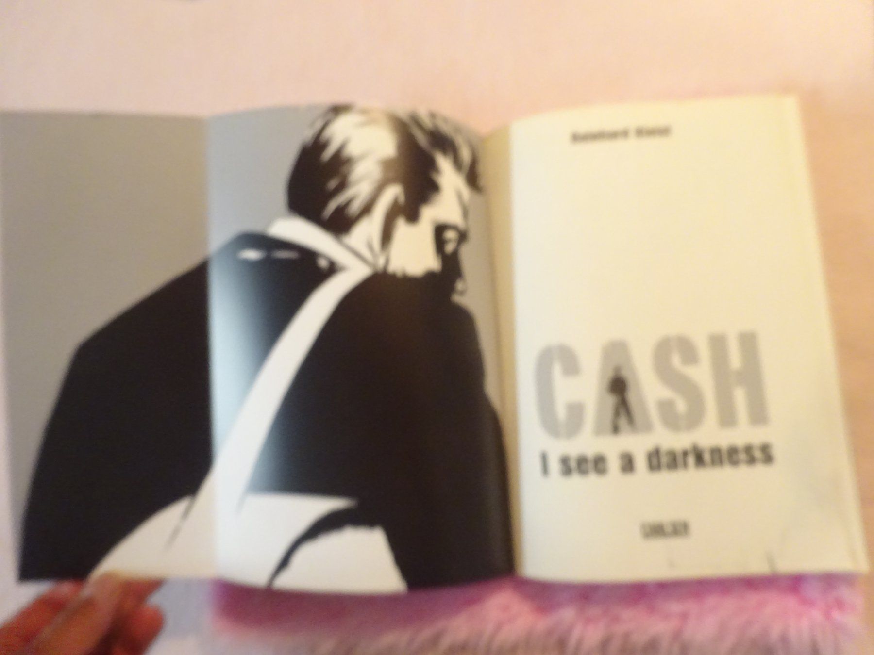 Libri: JOHNNY CASH ** I SEE A DARKNESS ** COMIC – Usato da Luzern venduto da xrayspex99 2