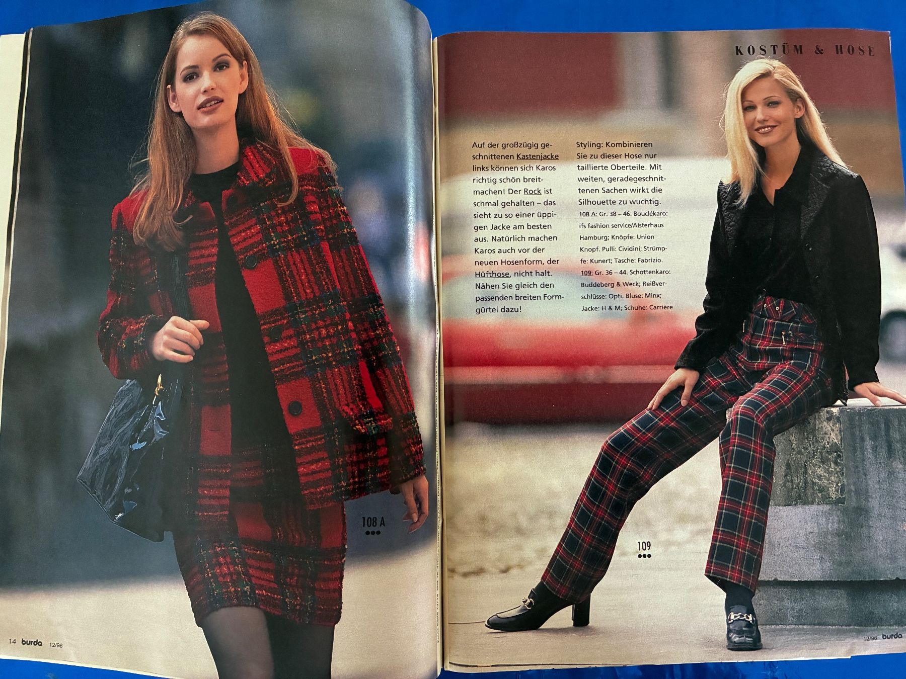 Cartamodelli: Burda Moden 1996 Weihnachtsausgabe Schnittmuster Mode Design – Usato da Aarwangen venduto da nemkin61 2