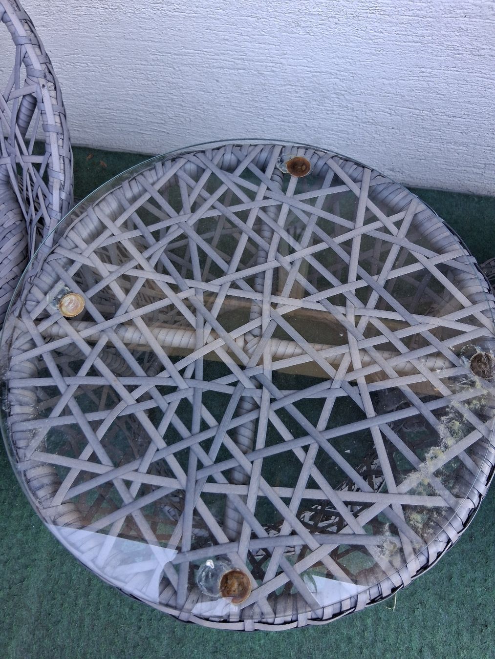 Set di tavolo e panche: Gartenmöbel Set, 2 Stühle + Tisch – Usato da Wolfenschiessen venduto da Ylvi21 2