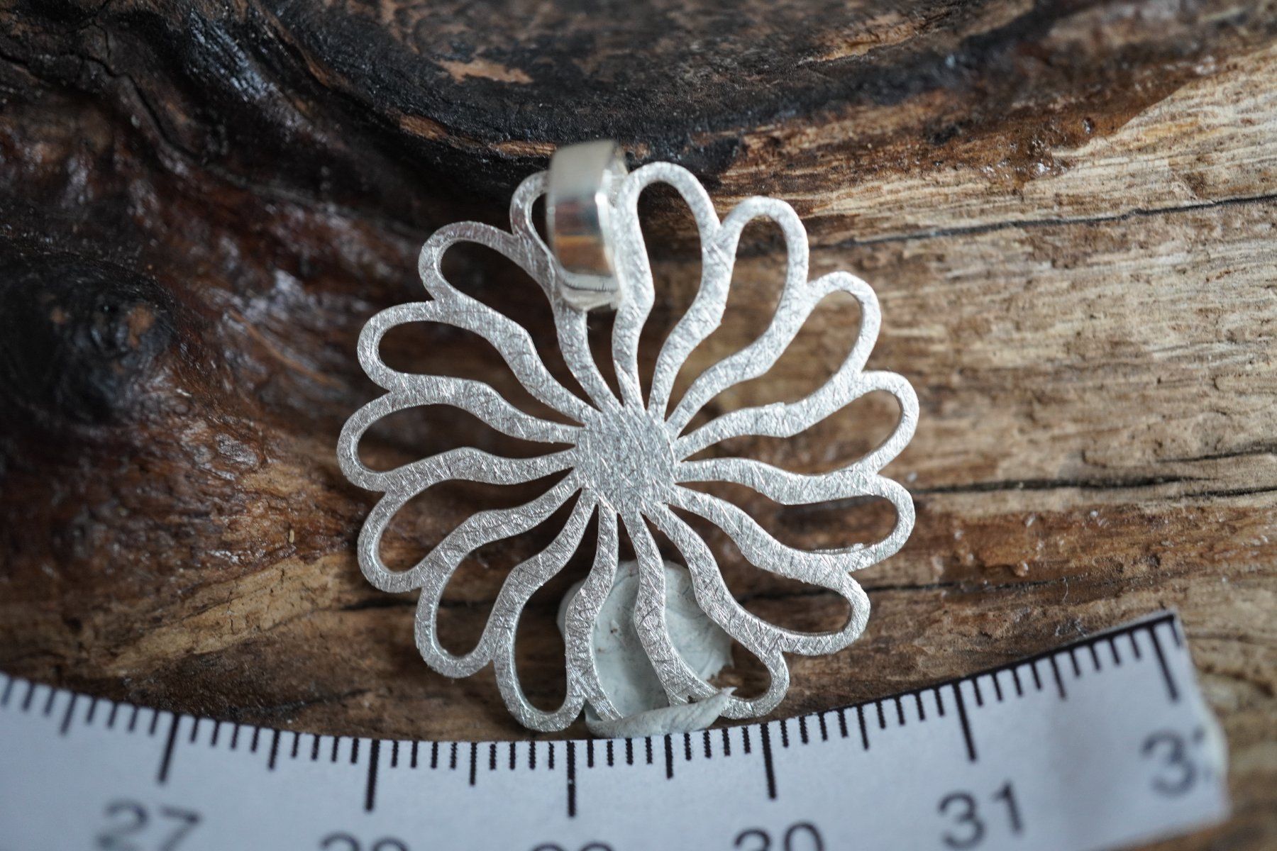 Ciondoli: Anhänger Blume    925 Silber   29mm – Nuovo e nell'imballaggio originale da Balgach venduto da top_silver