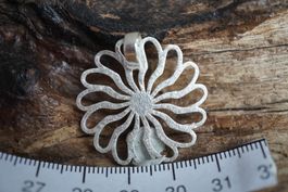 Anhänger Blume    925 Silber   29mm