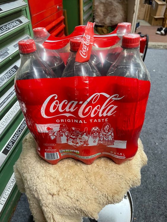 12x Coca-Cola Swiss Made 1.5L, Original, Rarität (Neu und ...