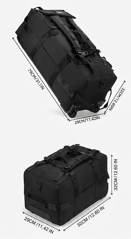 Valigie & Borse: Multifunktionale Roll Reisetasche – Usato da Luzern venduto da Boardsnowerin