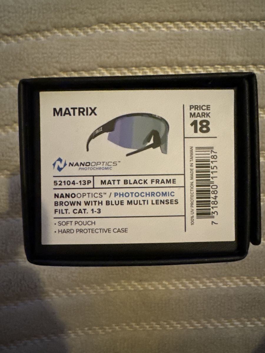 Occhiali & Lenti: BLIZ lunettes matrix noires NEUVES – Nuovo e nell'imballaggio originale da Treyvaux venduto da MLRL 1