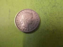 Schweiz 1899, 20 Rappen