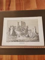 Basel Ruine Schloss Pfeffingen Stich