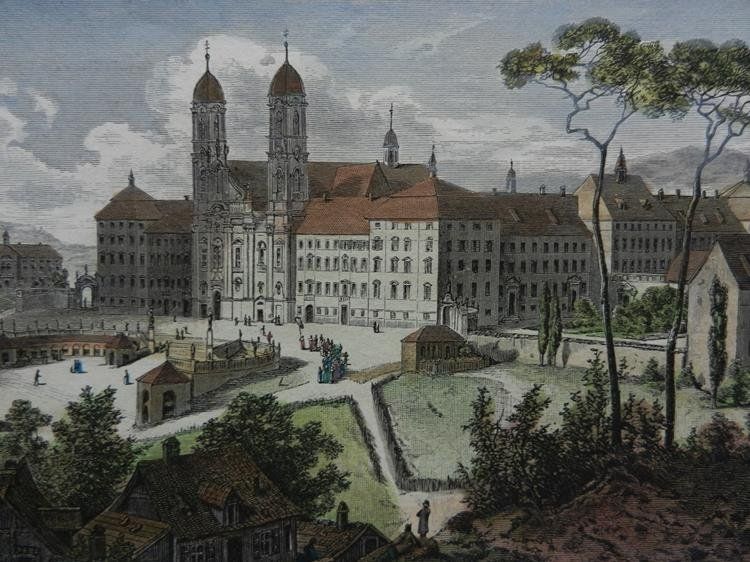 Gravures: Kloster und Kirche Einsiedeln – D'occasion à Risch par Rischli15 1