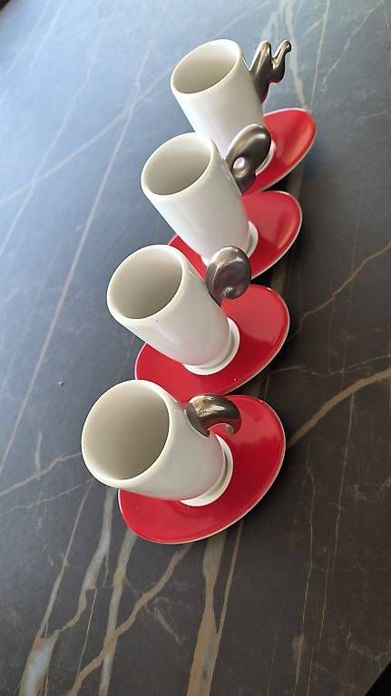 Tazze: 4er-Set Steinlin Espressotassen – Usato da Bülach venduto da nik_f7cm 1