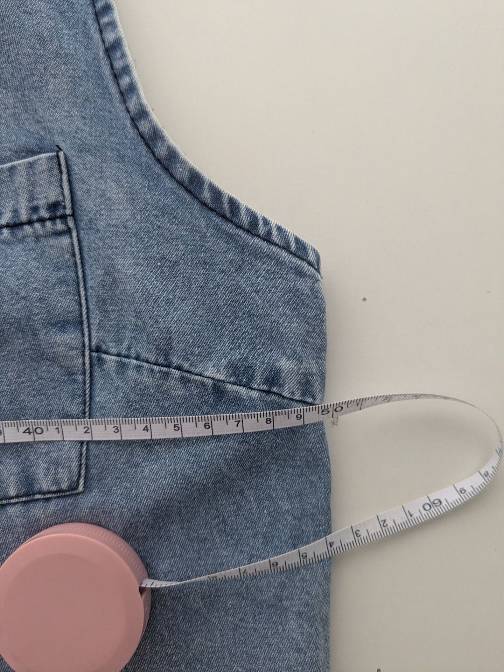 Kleider: Denim Kleid ärmellos Grösse L  – Gebraucht aus Rorschach von olg_5qq2 3