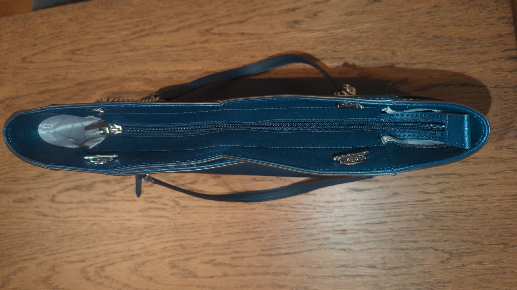 Michael Kors Borse da donna: Handtasche Michael Kors blau mit Silverkette – Nuovo (secondo la descrizione) da Schlieren venduto da sus_p7fd 3