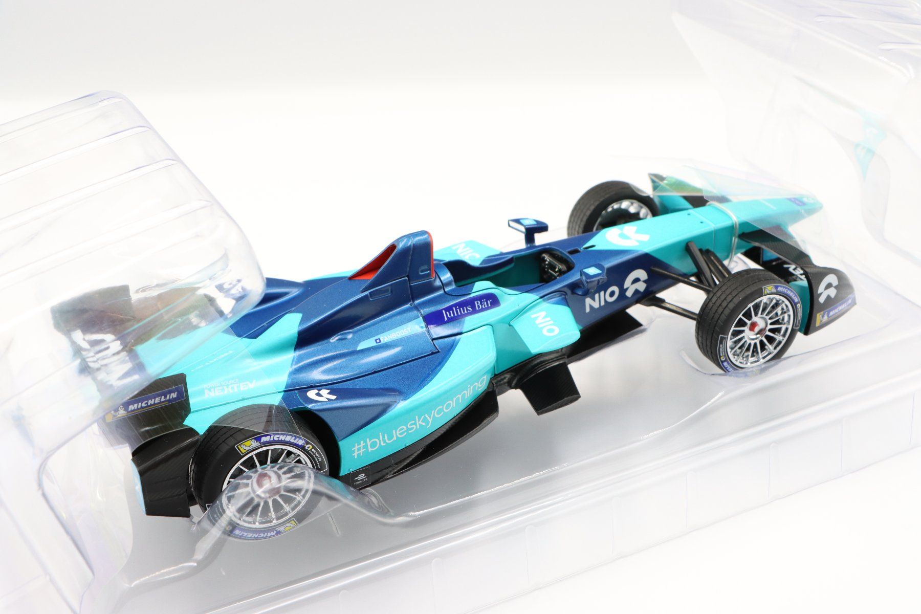 Modellini d'auto: Formula E-Nextev NIO Sport 2017 1:18 Greenlight – Nuovo e nell'imballaggio originale da Bühl b.Aarberg venduto da modelldiecast 5