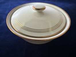 Zuckerdose  mit  Deckel. 1951 Langenthal 13cm Durchmesser