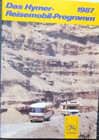 Alter Hymer Reisemobil Katalog von 1987 inkl. Preisliste