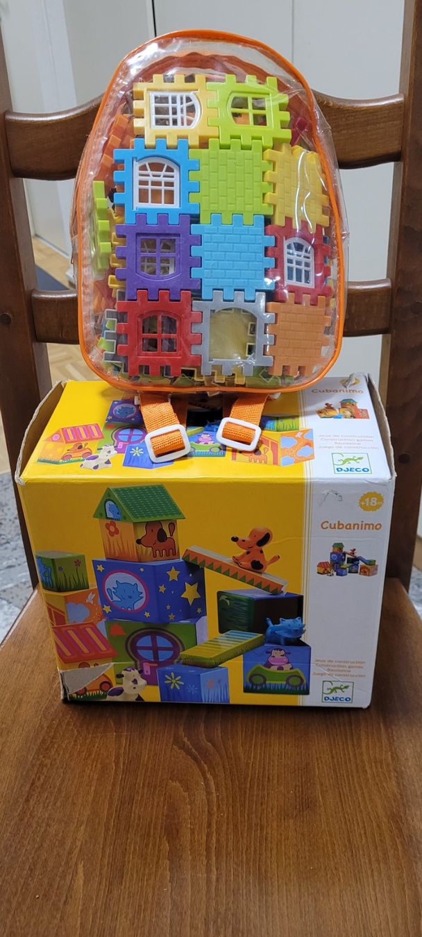 Kit di costruzioni: Cubanimo Djeco,  Deux Jeux de Construction – Nuovo (secondo la descrizione) da Vevey venduto da obi_n8zc 1