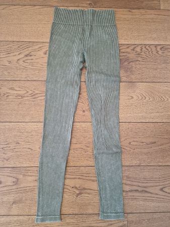 Leggins khaki forever21, Gr. S, wie neu