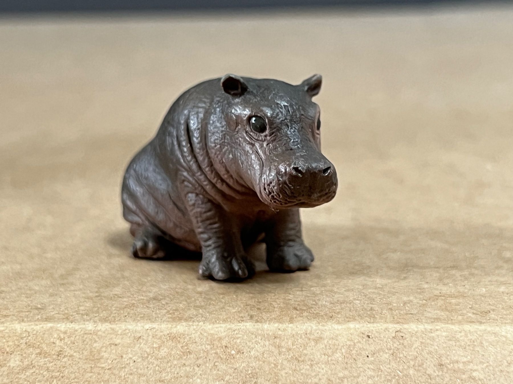 Schleich Statuette: Schleich Nilpferd Flusspferd Kalb – Usato da Ennetbaden venduto da mapa05 3