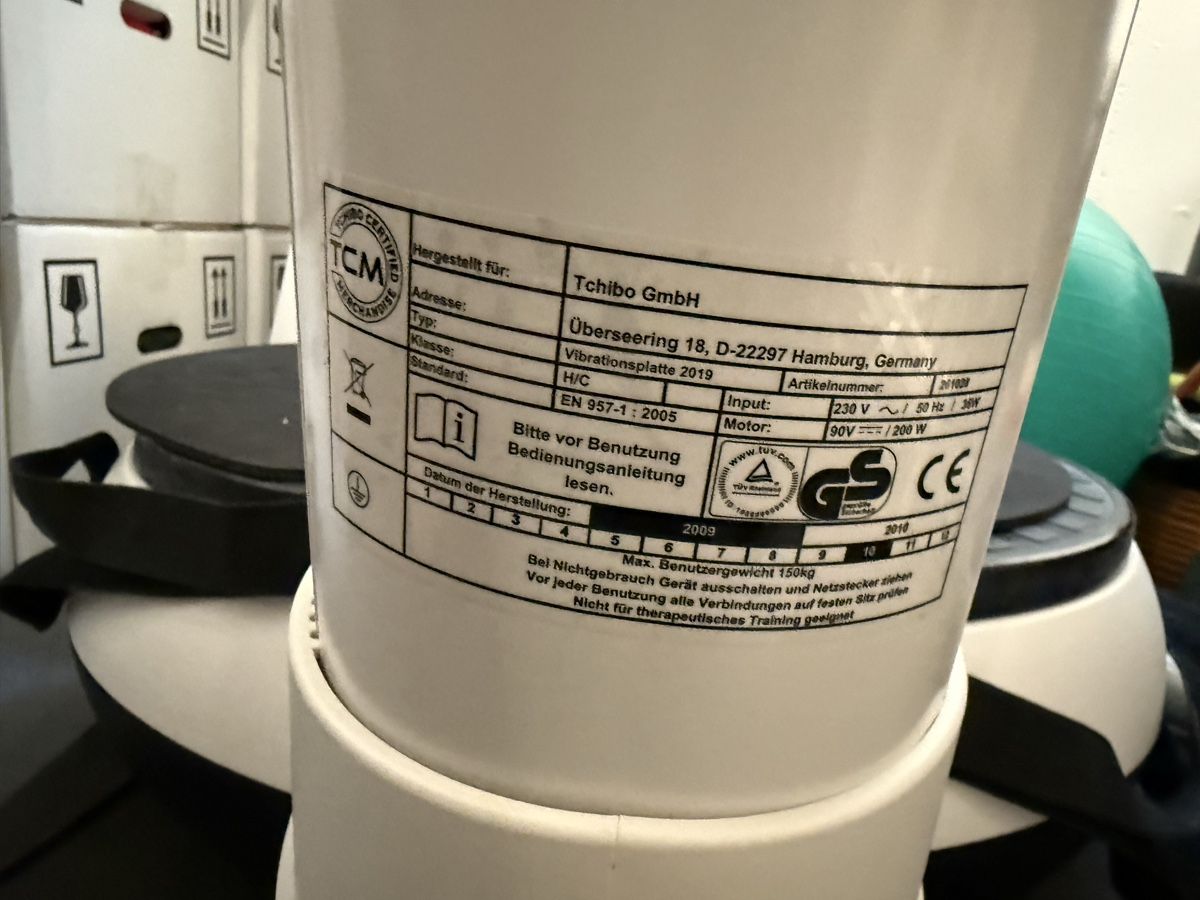 Hometrainer: Powerplate - Vibrationsplatte – Gebraucht aus Egg b. Zürich von spraycan13 2