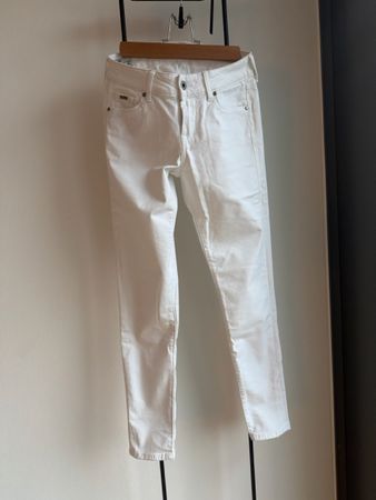 Weisse Pepe Jeans, Skinny Soho Mid Waist, Grösse 27