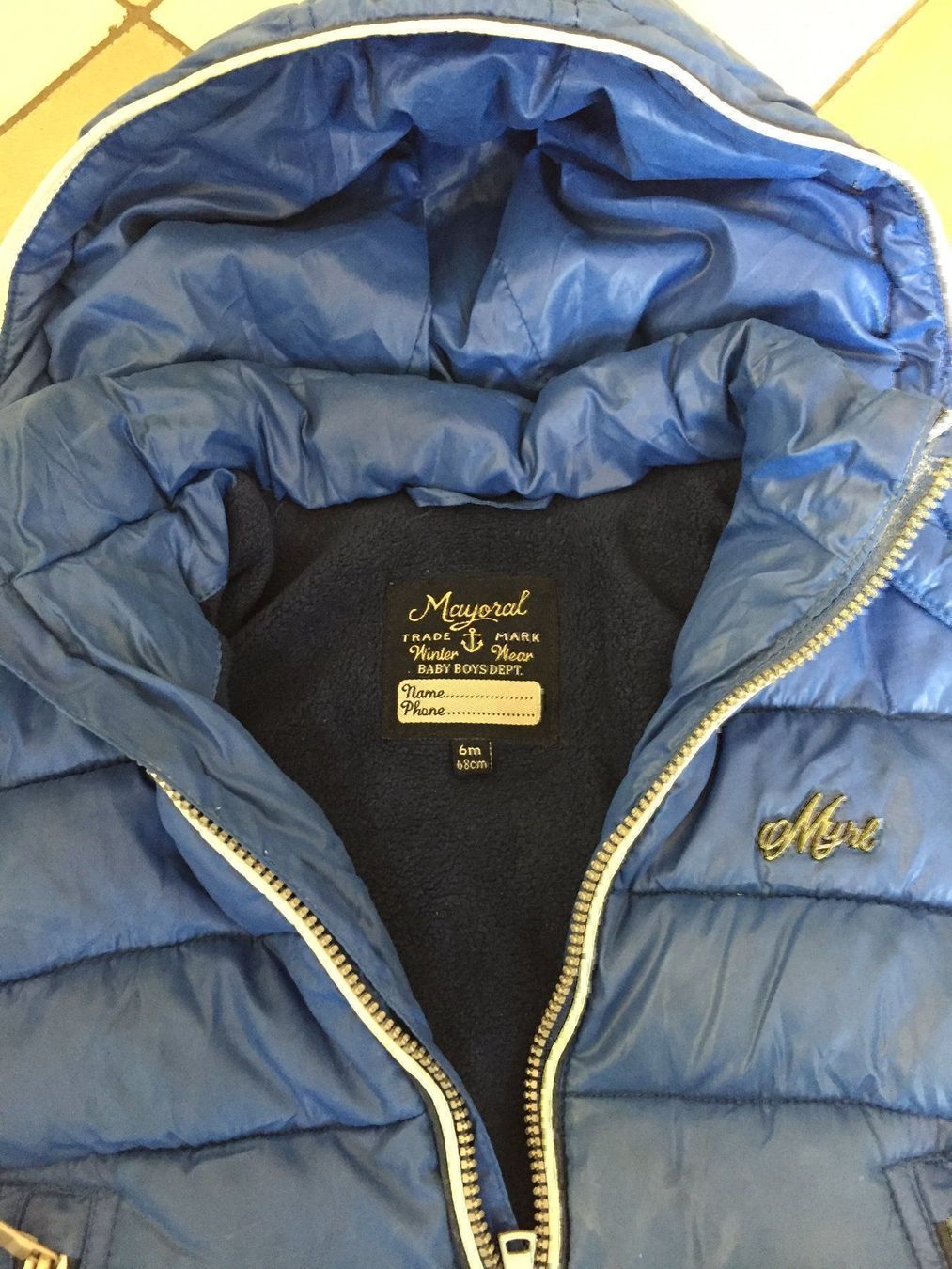 Mayoral Giacche & Cappotti: Mayoral Kinder-Jacke, Grösse 68 - 6 M. – Usato da Eglisau venduto da vfe7 1