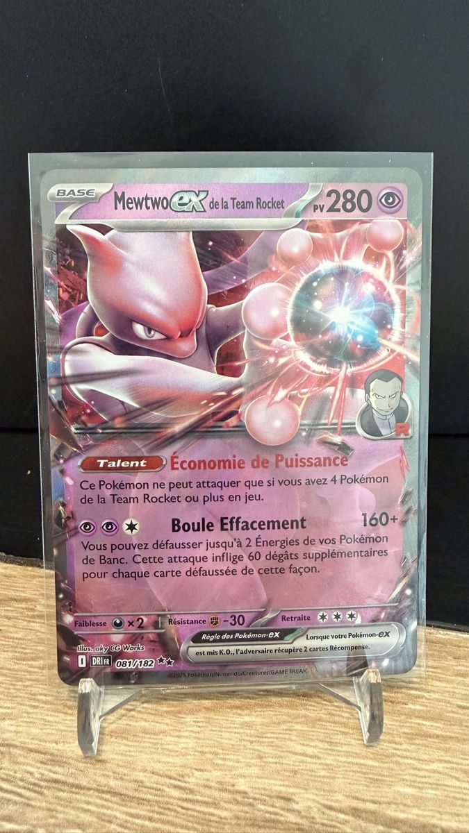 Pokémon Sammelbilder & Trading cards: Mewtwo Ex 081/182 FR – Neu (gemäss Beschreibung) aus Boudry von Poketo17