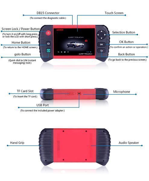 Tous les outils: Launch Creader X431 CRP Touch 5" Android – Neuf avec emballage d'origine à Chur par elektronikmarkt 1