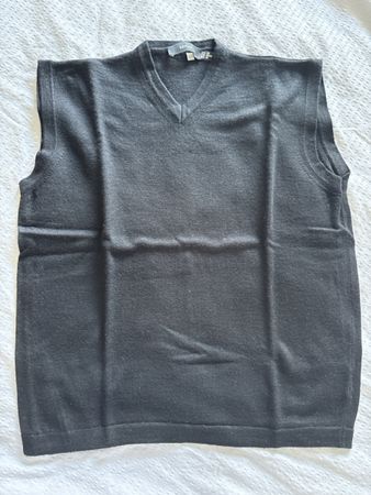 Schwarze Herren Weste von Sevres, Grösse XS - Perfekt!