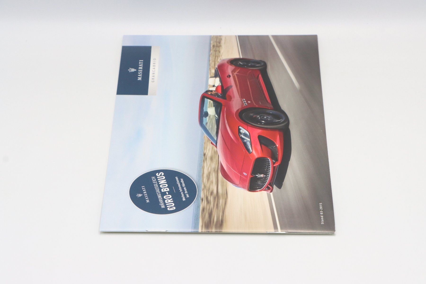Maserati Documenti: Maserati GranCabrio Preise & Technische Daten Prospekt 2015 – Usato da Bühl b.Aarberg venduto da Collectorpassions 9