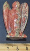 Deko – Heilstein R-101 – Engel – Unakit – ca. 3,8cm