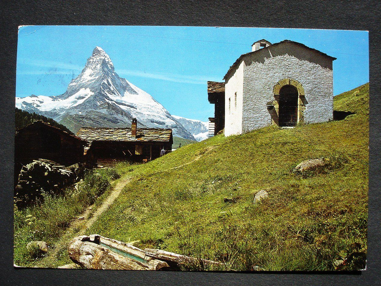 Cartoline postali: ZERMATT Findelen – Usato da Jona venduto da philajona