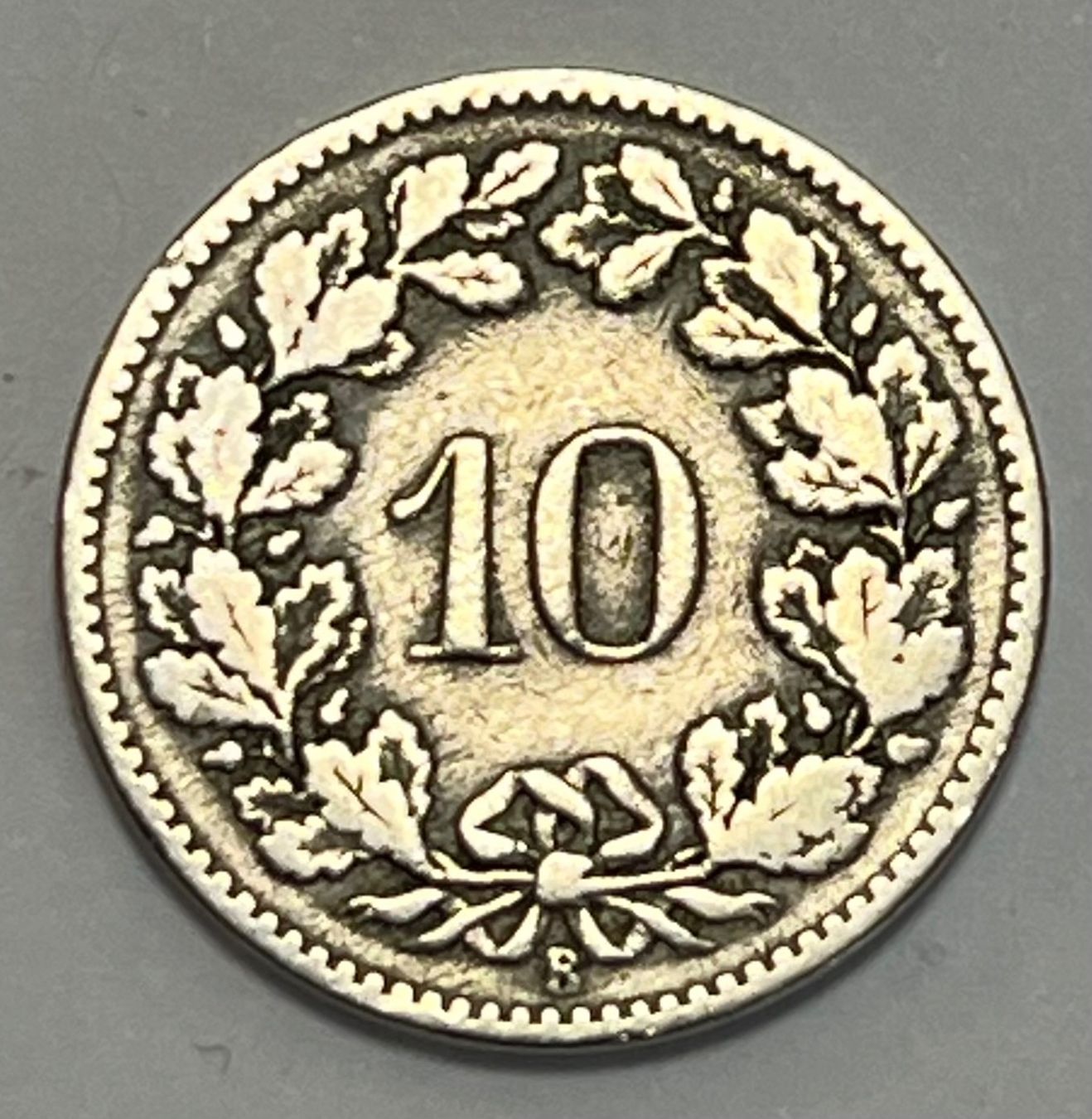 Tutti le monete: 10 Rappen - 1882 B – Usato da Dietikon venduto da Numis8953 1