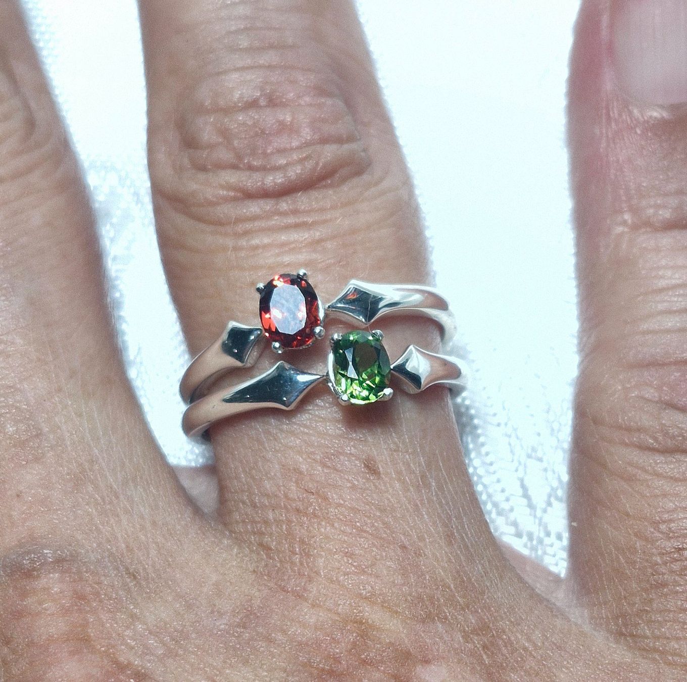 Anelli: Granat Ring inkl. grössen anpassung – Nuovo e nell'imballaggio originale da Zürich venduto da GOS08 6