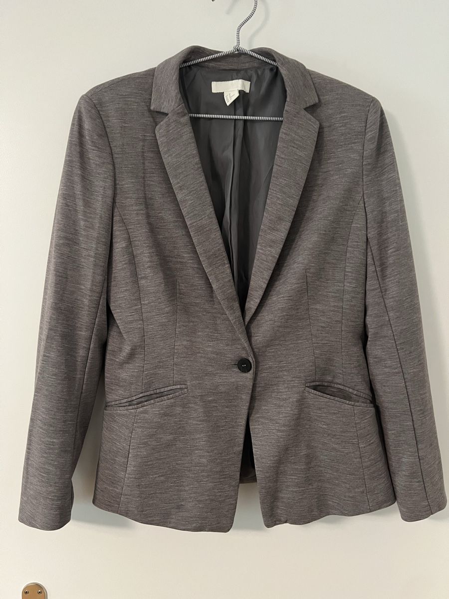 H&M Completi & Tailleur: H&M Blazer grau (Gr. 40) – Usato da Winterthur venduto da mel_wy