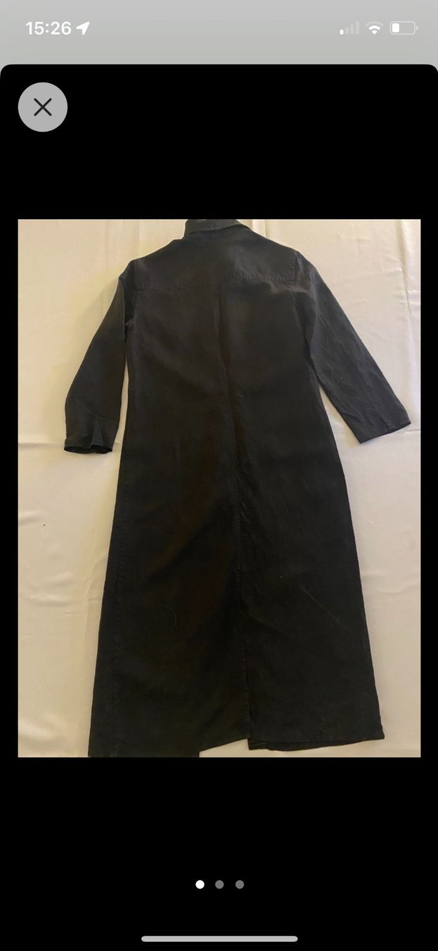 Max Mara Vestiti: Max Mara,Leinenkleid schwarz, Grösse 38 – Usato da Herrliberg venduto da spunggi 1