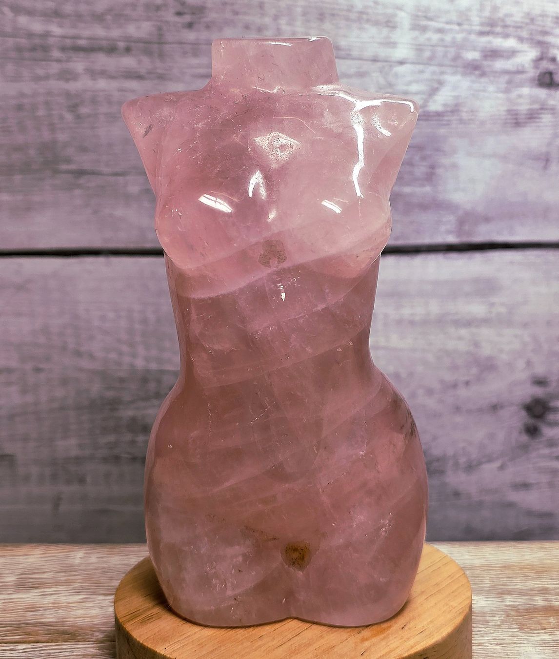 Minerali & Pietre curative: Schöne Rosenquarz Lady B 851g – Nuovo (secondo la descrizione) da Matzingen venduto da Shay_Crystalz