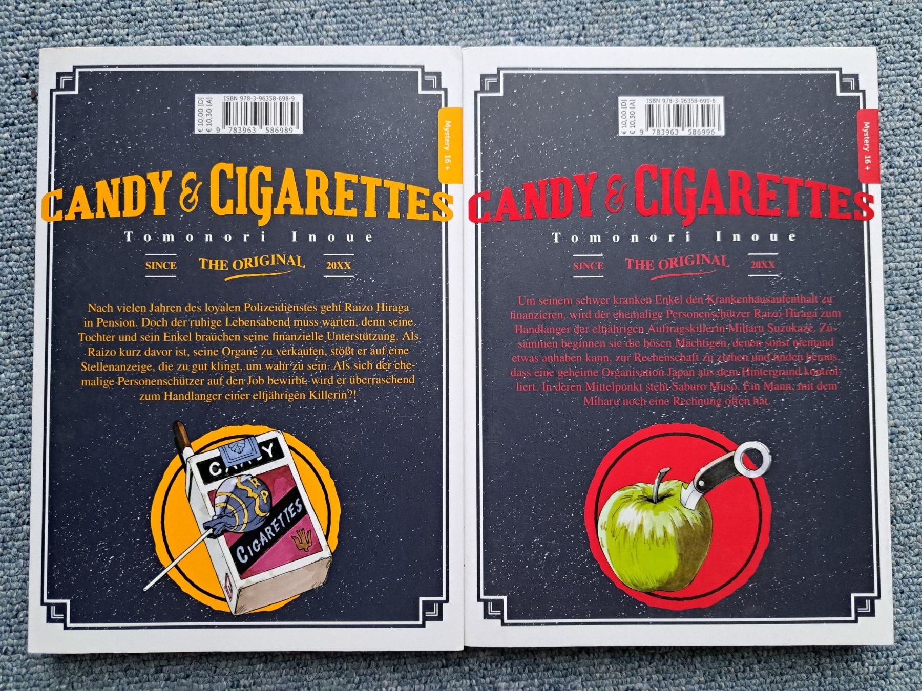 BD: Candy & Cigarettes 1,2 Manga 1. Auflage – D'occasion à Killwangen par KIANA08 1