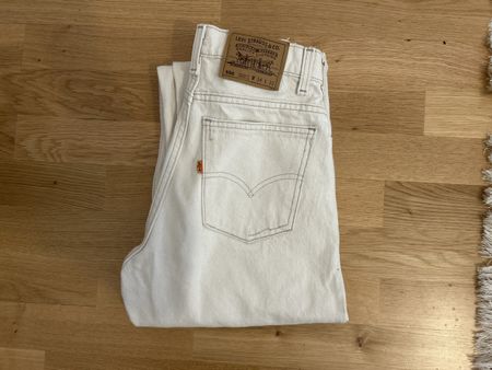 PERFECT VINTAGE Levi's Orange Tab White Wash - W34 L32!