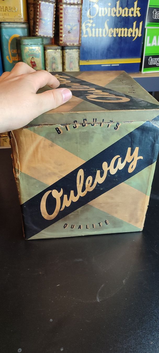 Dosen: Wunderschöne alte Blechdose von Ouleway – Gebraucht aus Gelterkinden von MYSTOREFORYOU4460 4