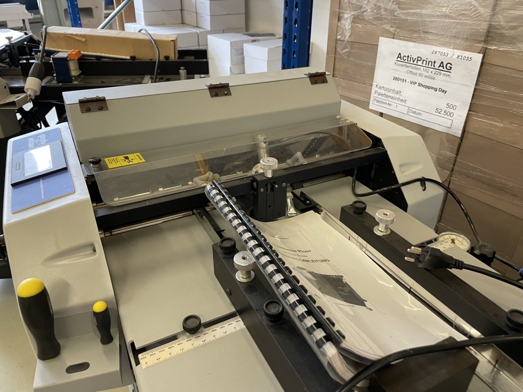 Tutte le macchine: 2 Stück Graphic Whizard Rill- und Perforiermaschine2 – Difettoso da Dietikon venduto da elm_px99 1