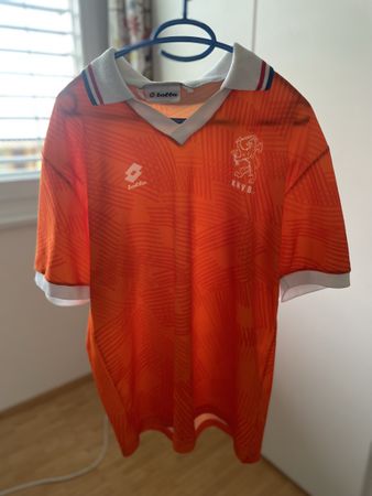 Retro Holland Fussball Trikot Gr. S 90er Jahre KNVB Lotto