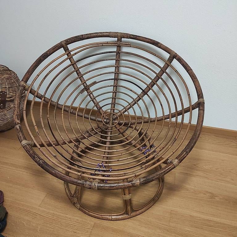 Poltrone: Poltrona Papasan in Rattan – Usato da Losone venduto da hcm_jvn8 1