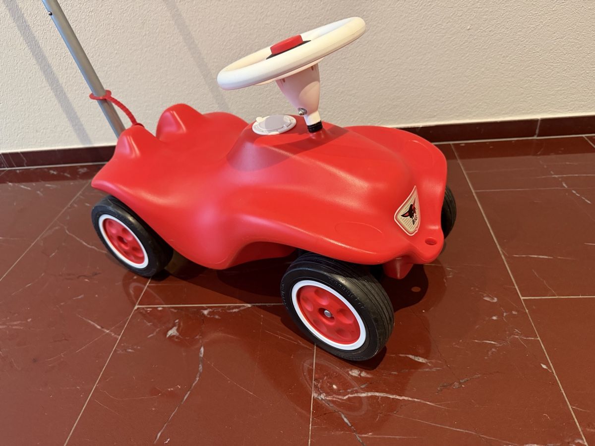Big Fahrzeuge für Kinder: BIG Bobby Car mit Schubstange – Gebraucht aus Affoltern am Albis von CH-Buz 1